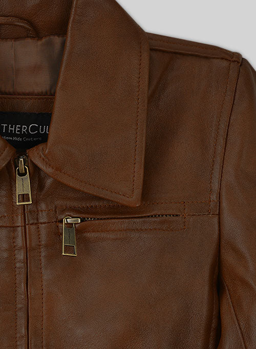 Katniss Hunger Games Kids Leather Jacket - Image 3